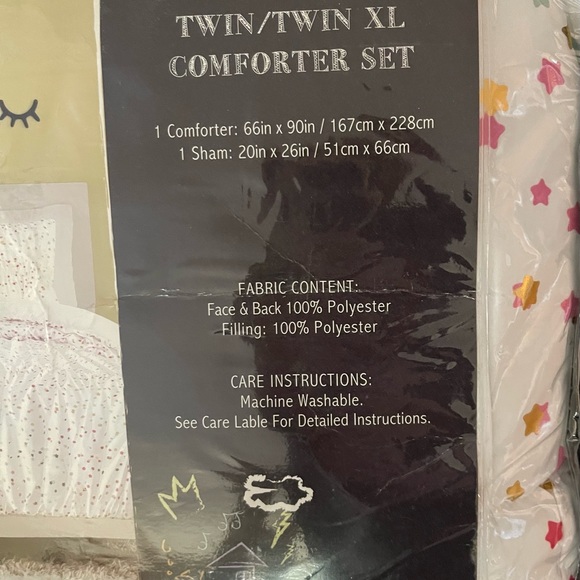 NWT - Urban Playground Iridescent Twin/Twin XL 2-PC Comforter Set - Picture 9 of 13